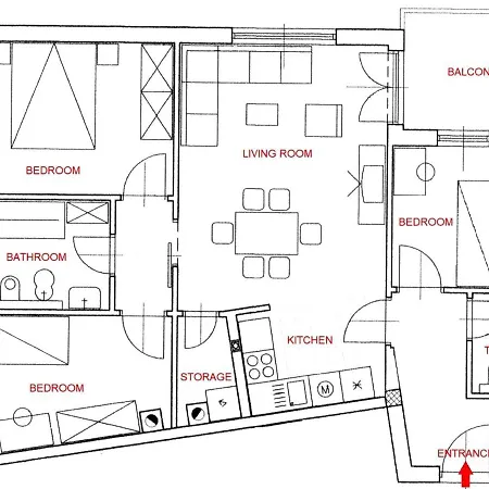 Apartmán Dea - Three Bedroom *